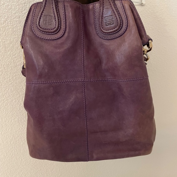 GIVENCHY Nightingale Large Shopper Tote in Eggplant color - Picture 10 of 15
